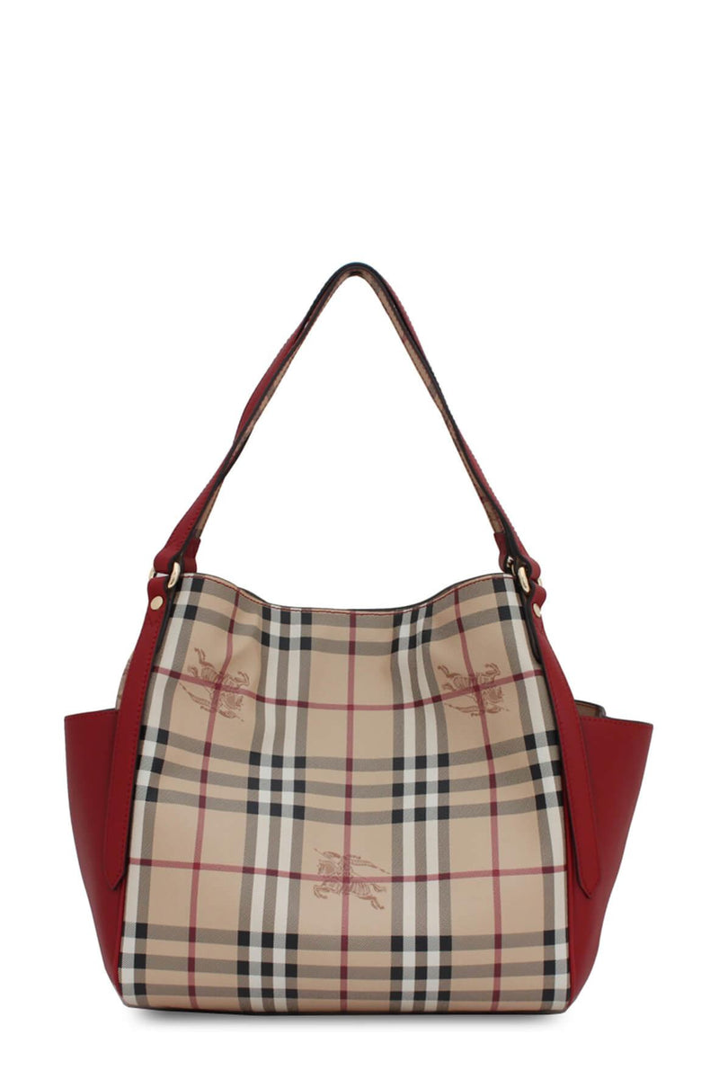 Burberry small canterbury tote hot sale bag