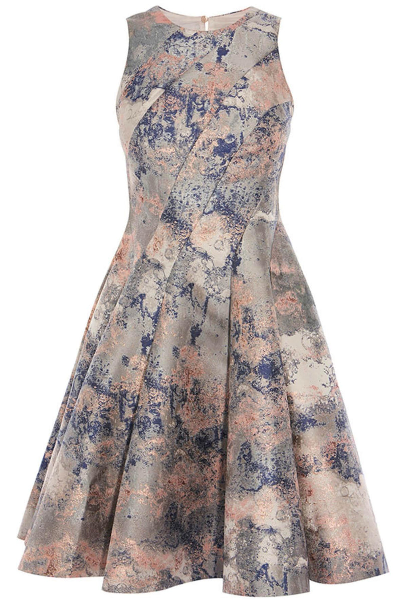 Blair Marble Jacquard Dress – Style Theory SG