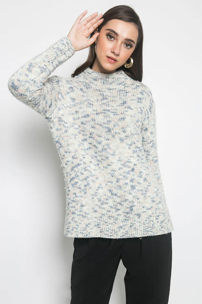 Lola Multi Colour Cable Knit Top - Reiss