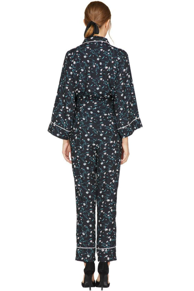 Addison Woven Pajama Jumpsuit - Adelyn Rae