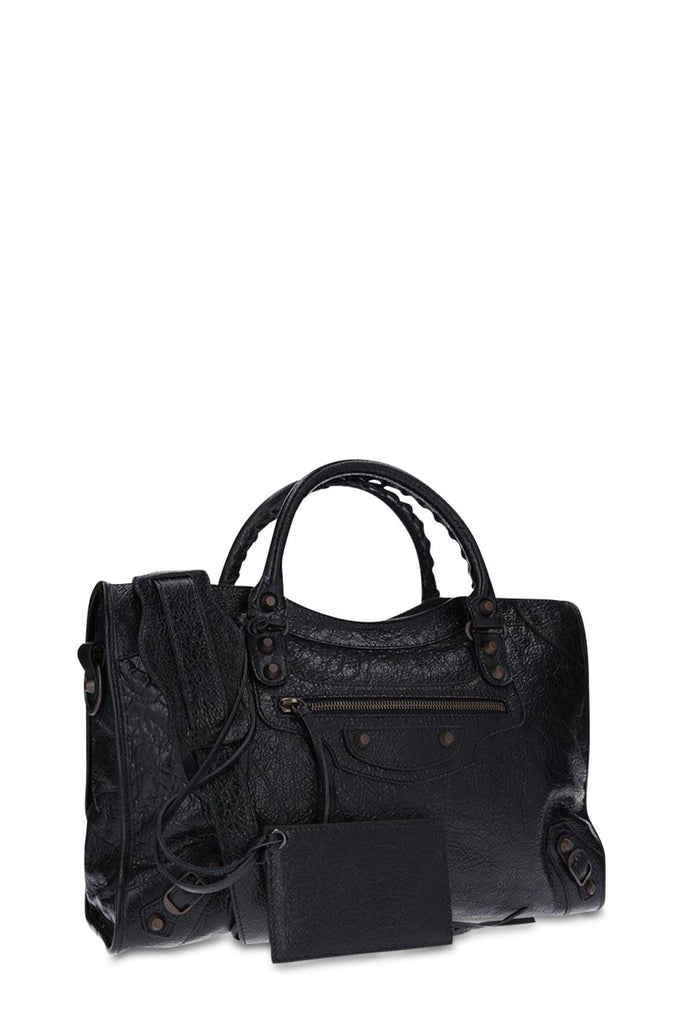 Classic City S Black with Bronze Hardware - BALENCIAGA