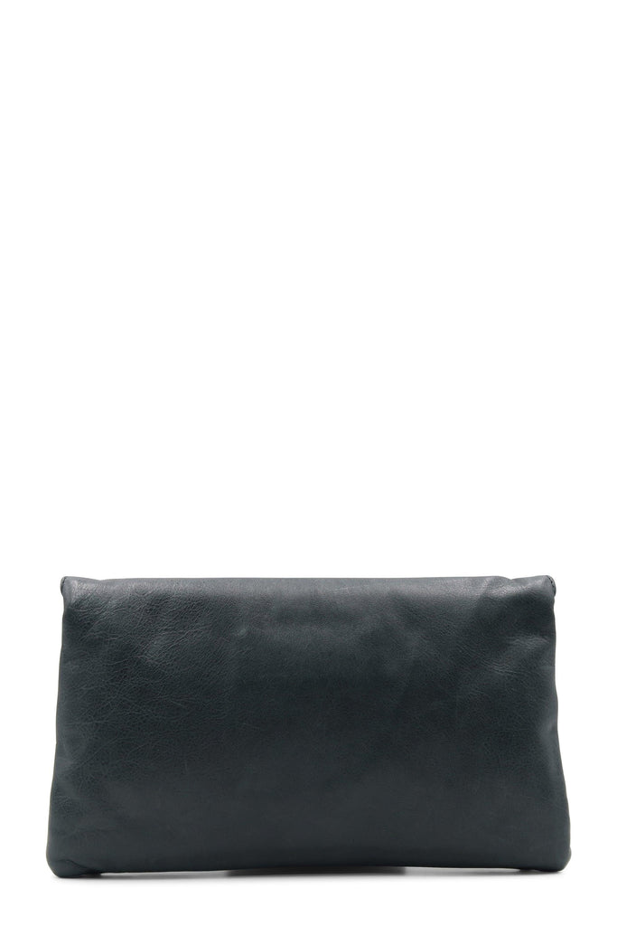 Motocross Giant 21 Envelope Clutch Black - Balenciaga