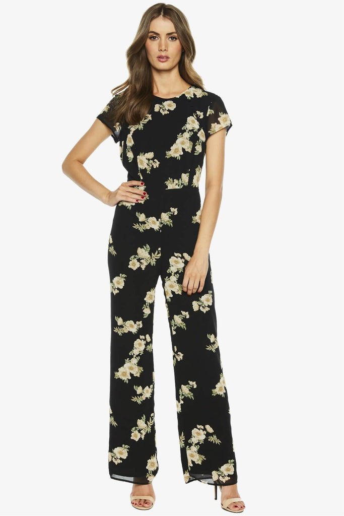 Rina Floral Jumpsuit - Bardot