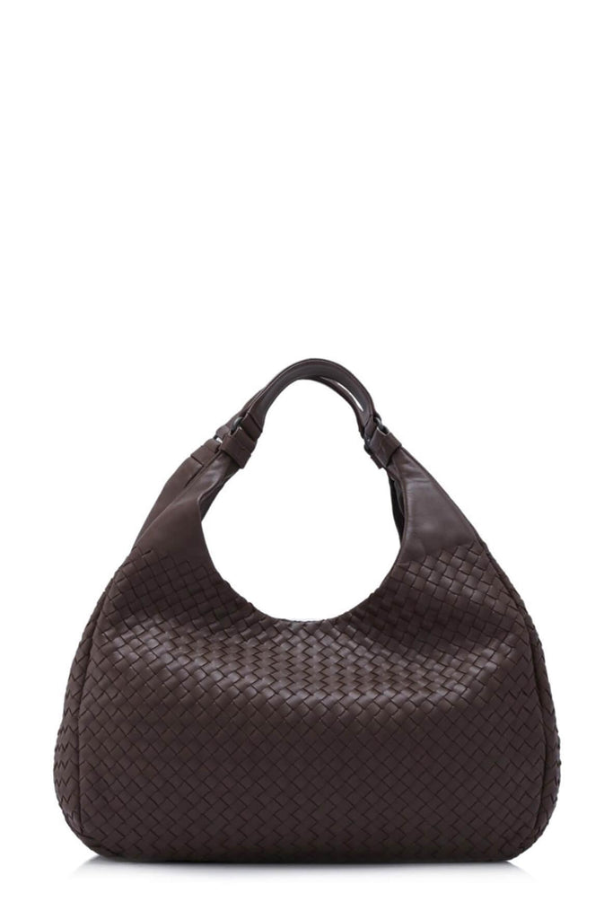 Large Campana Intrecciato Bag Espresso - Bottega Veneta