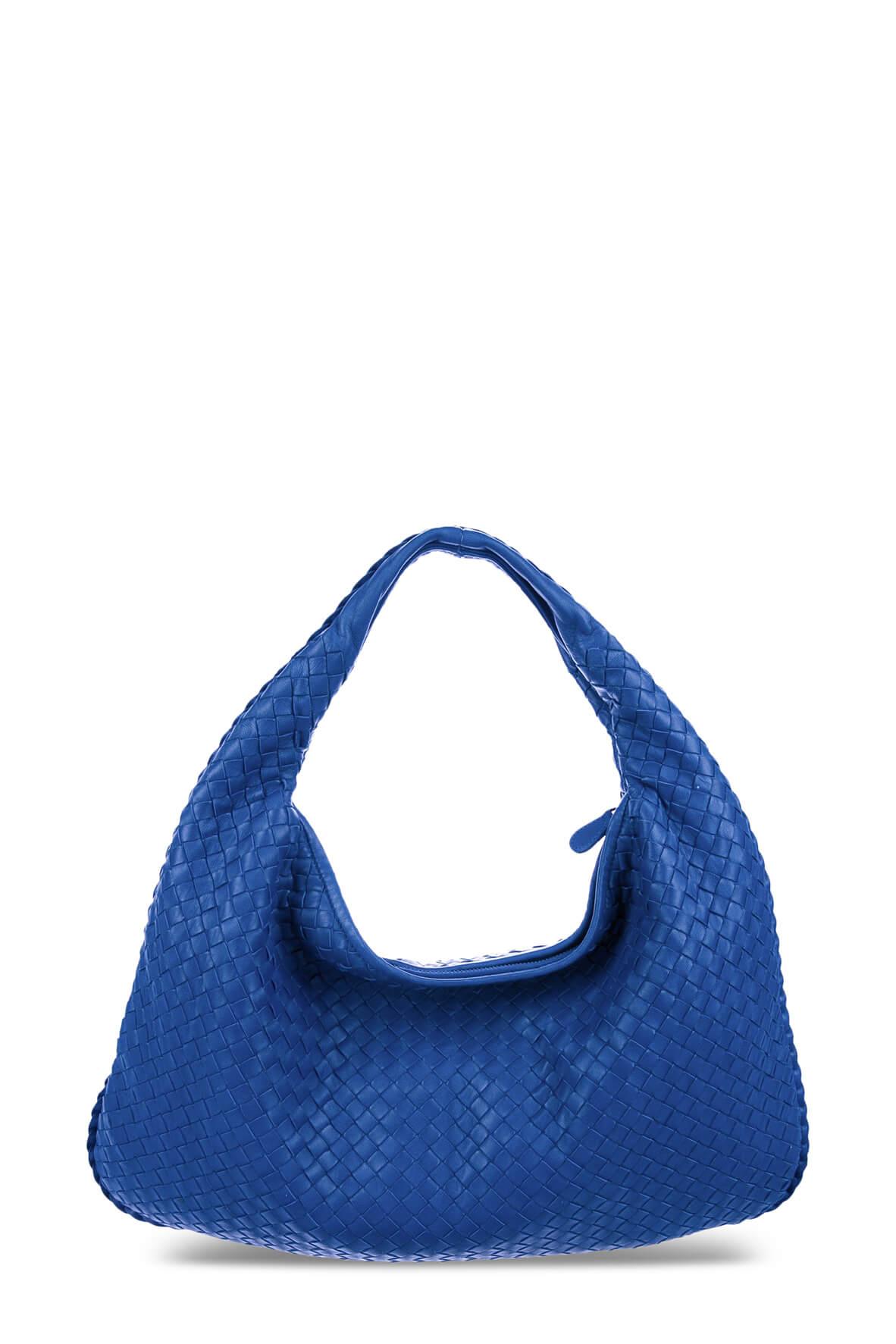 Bottega Veneta Large Veneta Hobo Bag in Blue