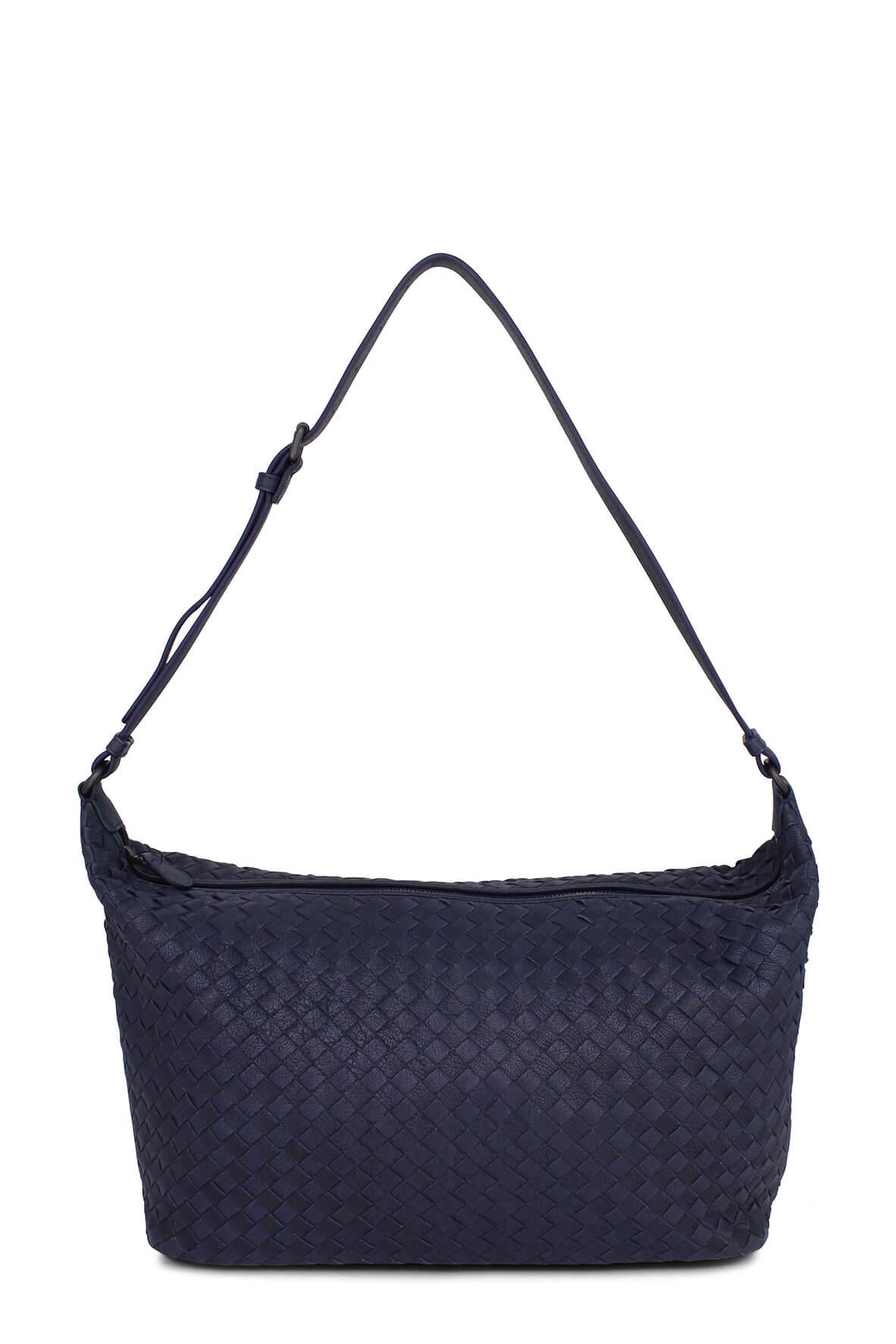 Large Intrecciato Hobo Cobalt Blue – Style Theory SG