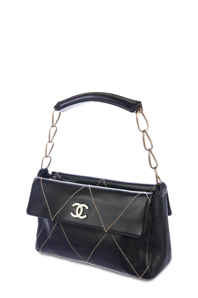 Chanel Luxe Ligne Flap Bag  Rent Chanel Handbags for $195/month