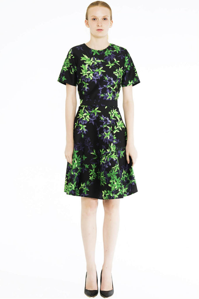 Trembling Flower Skater Dress - D.D Collective