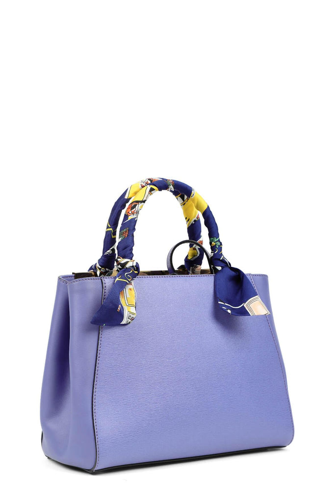 Petite 2Jours Viola Cassis Oro with Handle Wraps - Fendi