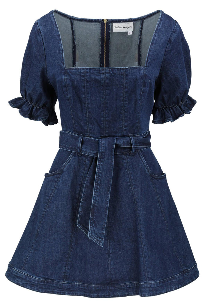 Miami Denim Mini Dress - Finders Keepers