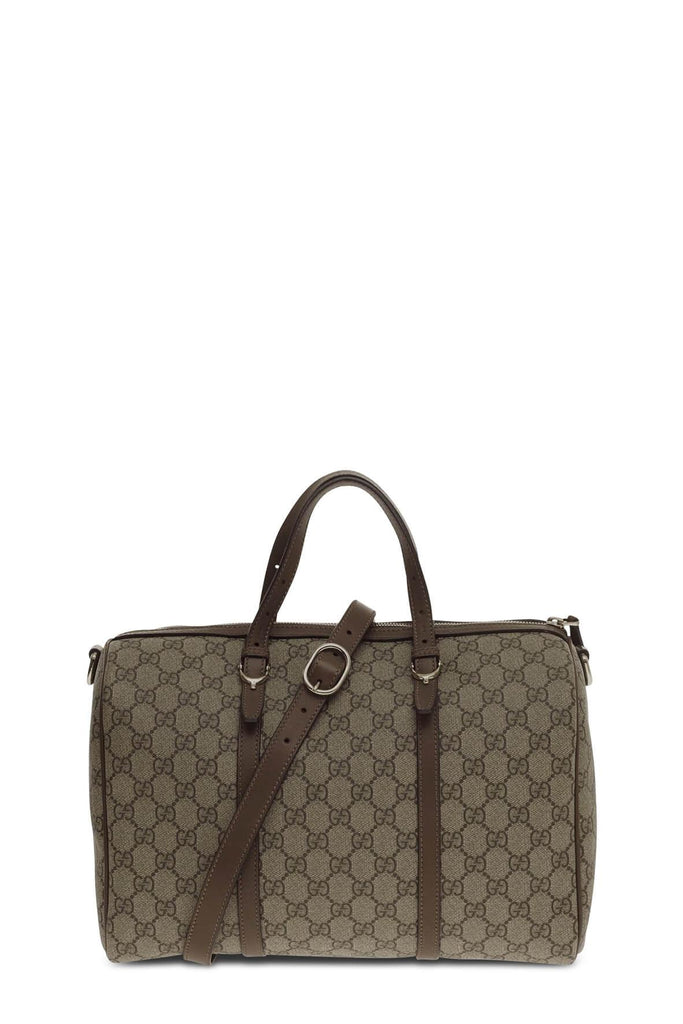 GG Supreme Nice Boston Bag Brown - Gucci