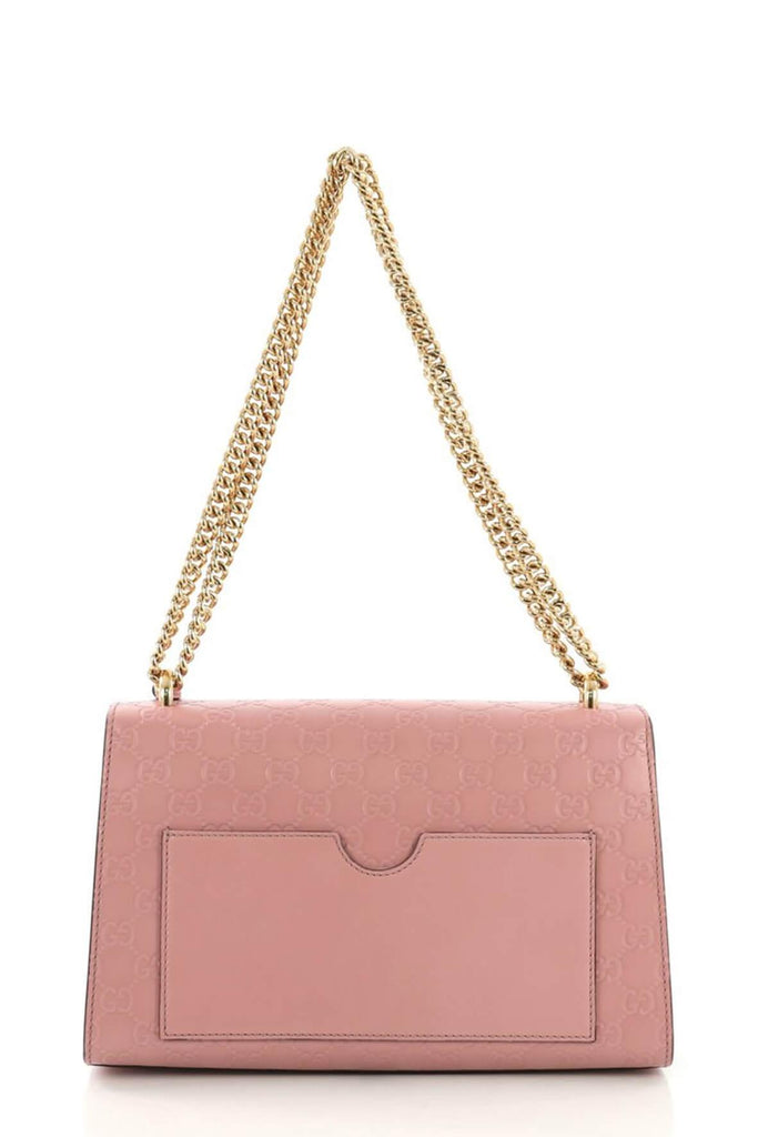 Medium Guccissima Padlock Bag Pink - GUCCI