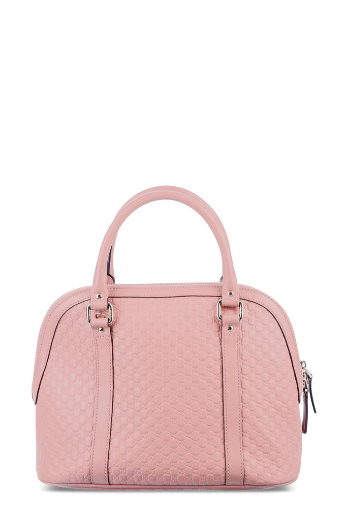 Medium Microguccissima Dome Satchel Soft Pink - Gucci