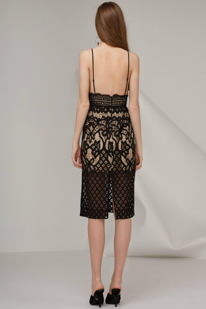 Bridges Lace Midi Dress - Keepsake