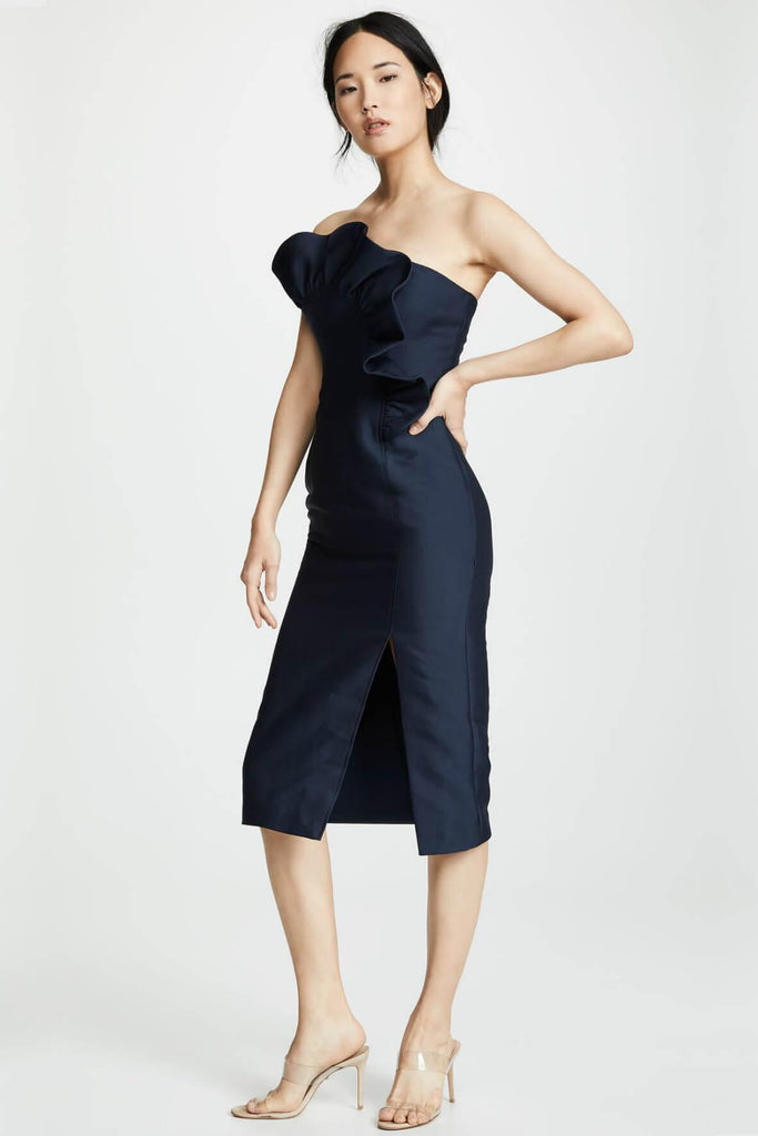 Heart and Soul Midi Dress Blue - Keepsake