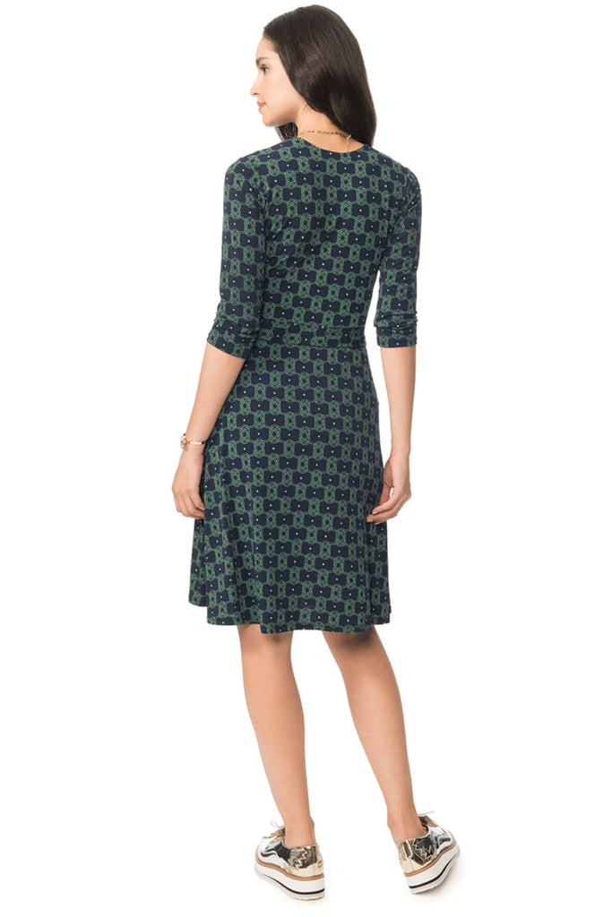 Perfect Wrap Dress Sailors Knot - Leota