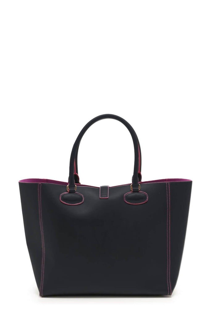 Leo Tote Navy Pink - Loewe