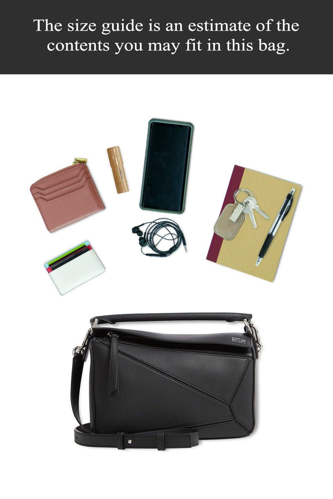 Small Puzzle Bag Black - Loewe