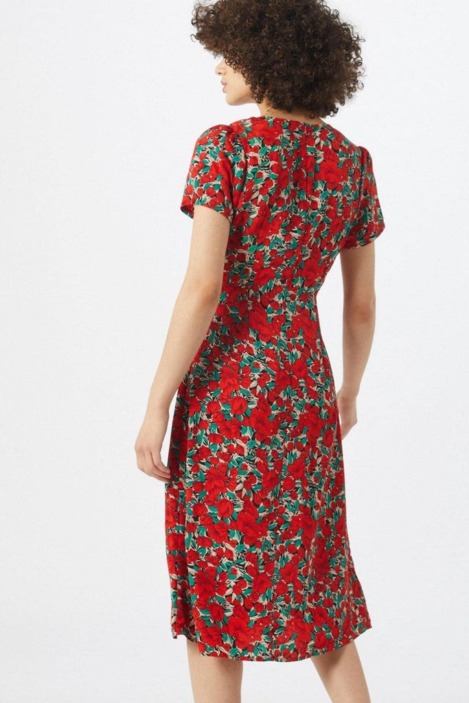 Erine Zinnia Midi Dress - Louche London