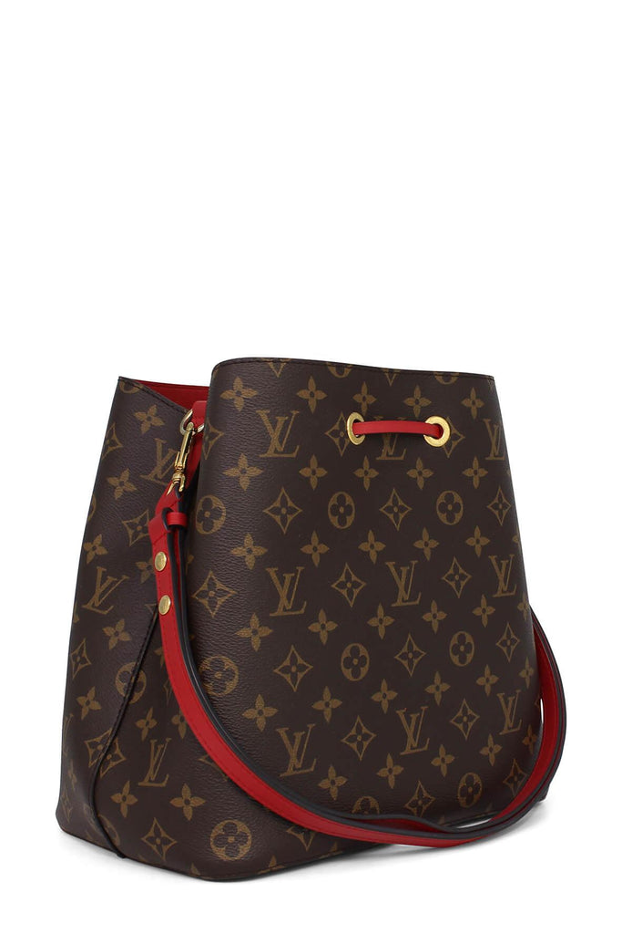 Monogram NeoNoe Bucket Bag Red - Louis Vuitton