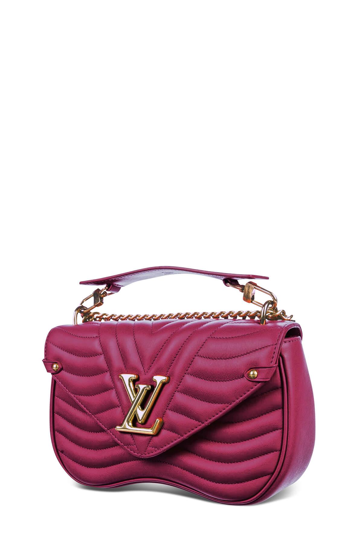 Louis Vuitton Freesia Quilted Leather New Wave Chain MM Bag
