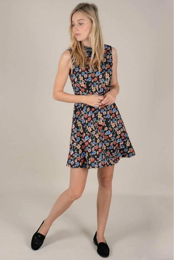 Skater Print Dress - Molly Bracken