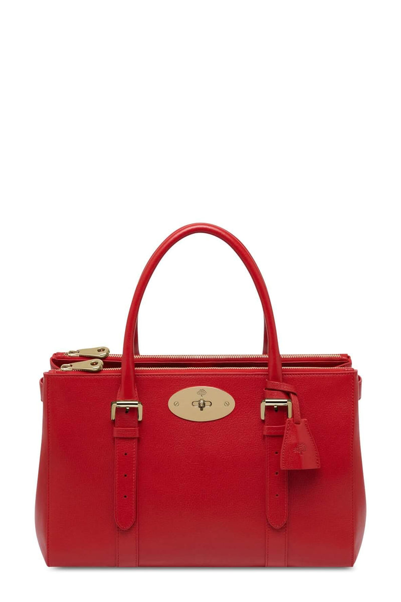 Bayswater Double Zip Tote Bright Red – Style Theory SG