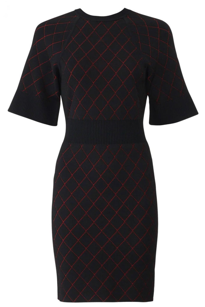 Diamond Knit Dress - Nicole Miller