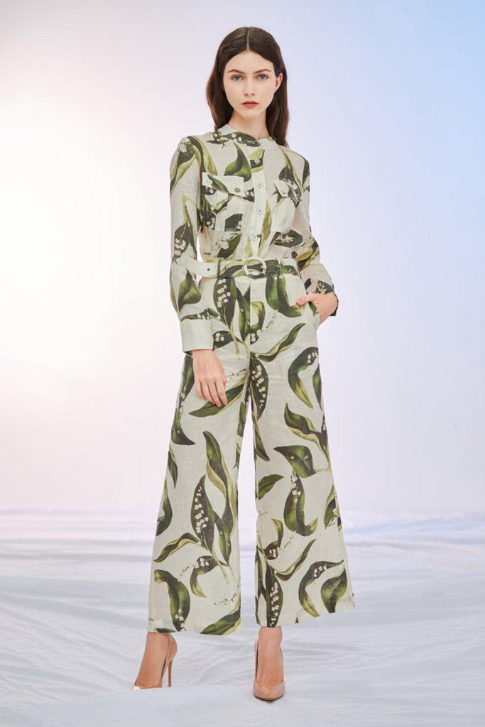 Dina Printed Long Pants - Nimisski