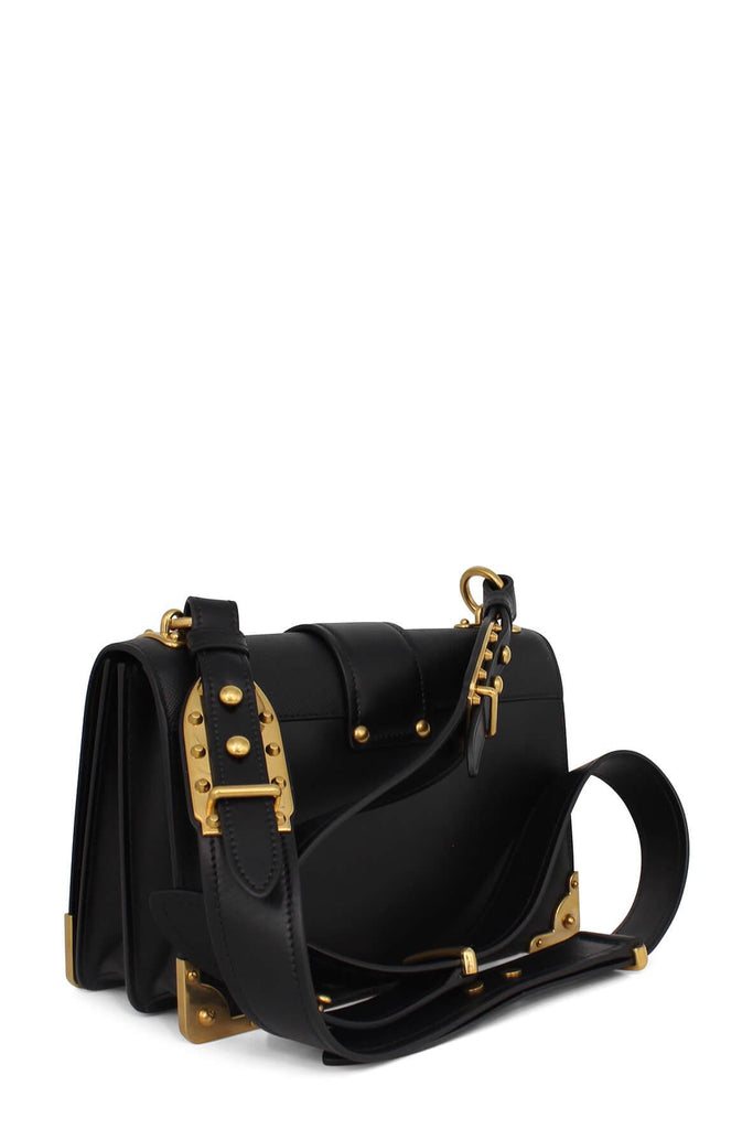 Large Cahier Bag Black - Prada