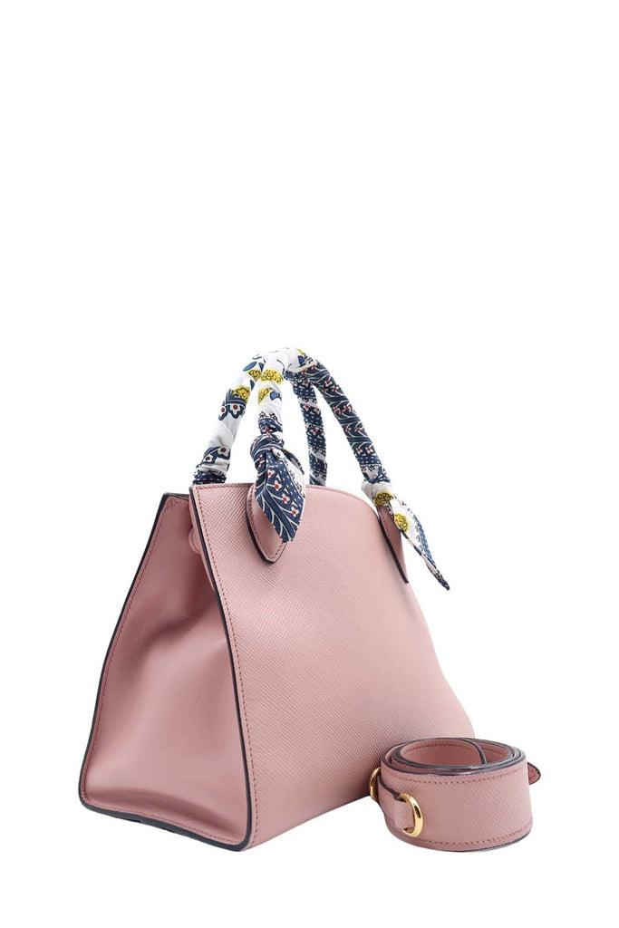 Prada Promenade Saffiano Handbag  Rent Prada Handbags for $55/month