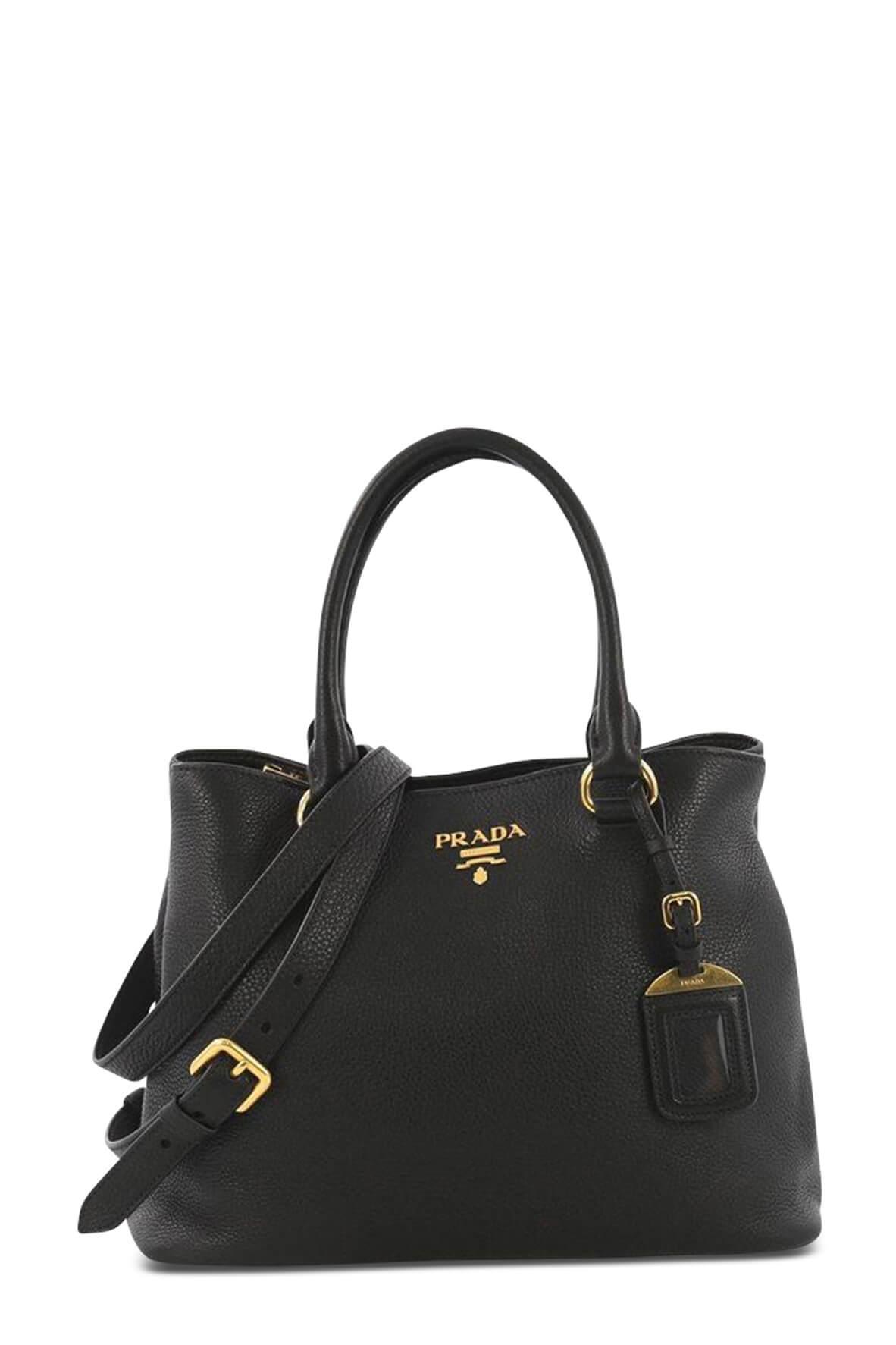 Black prada best sale saffiano bag