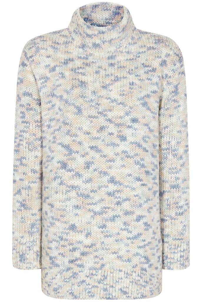 Lola Multi Colour Cable Knit Top - Reiss