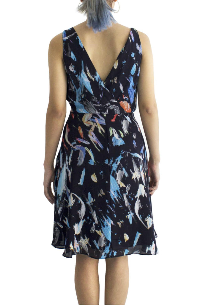 Maye Printed Dress - Reiss