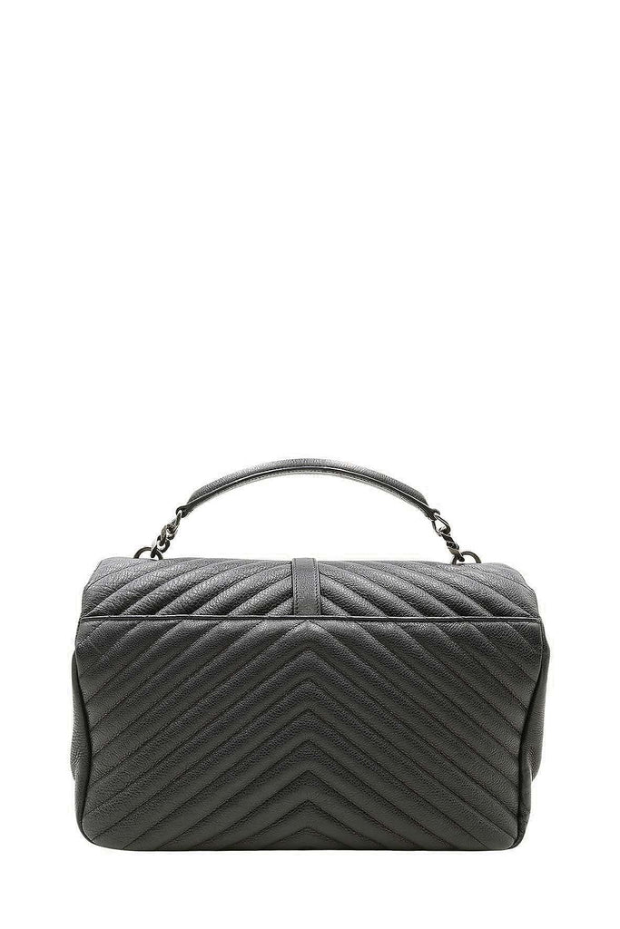 Large Monogram College Bag Navy - Saint Laurent