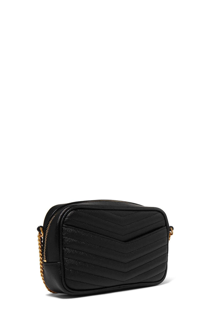 Matelasse Lou Mini Bag Black with Gold Hardware - SAINT LAURENT