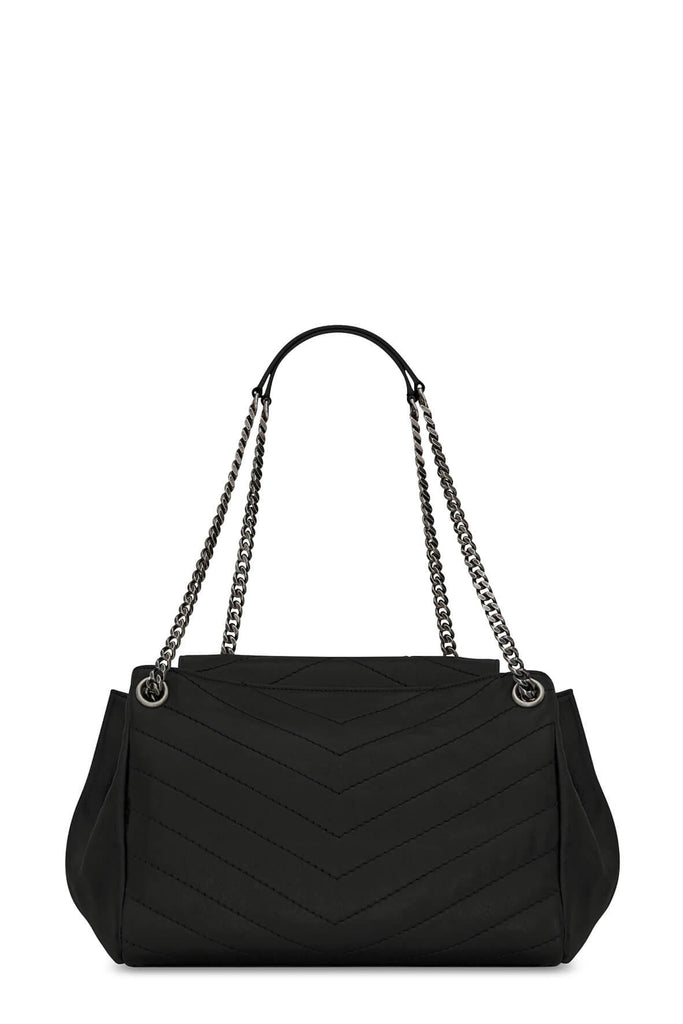 Medium Nolita Black with Silver Hardware - SAINT LAURENT