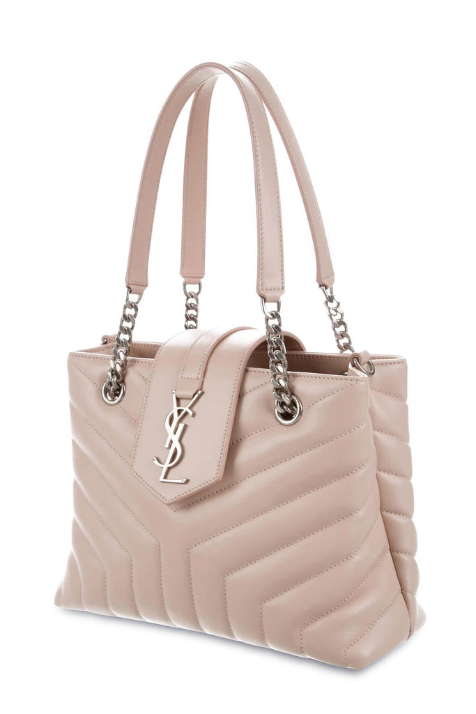 Mini Loulou Tote Marble Pink - SAINT LAURENT