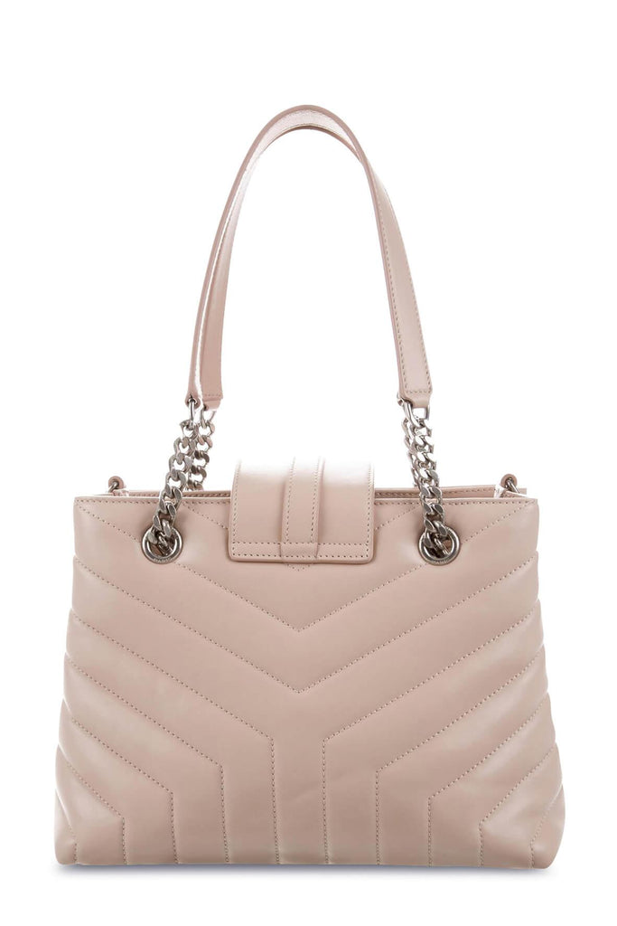 Mini Loulou Tote Marble Pink - SAINT LAURENT