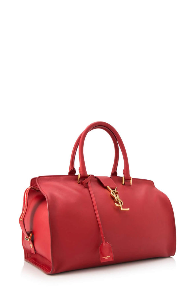 Medium Cabas YSL Red - SAINT LAURENT