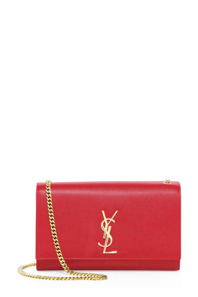 Monogram Medium Kate Red with Gold Hardware - SAINT LAURENT