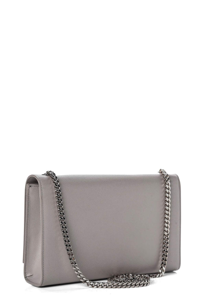 Monogram Medium Kate Souris with Silver Hardware - Saint Laurent