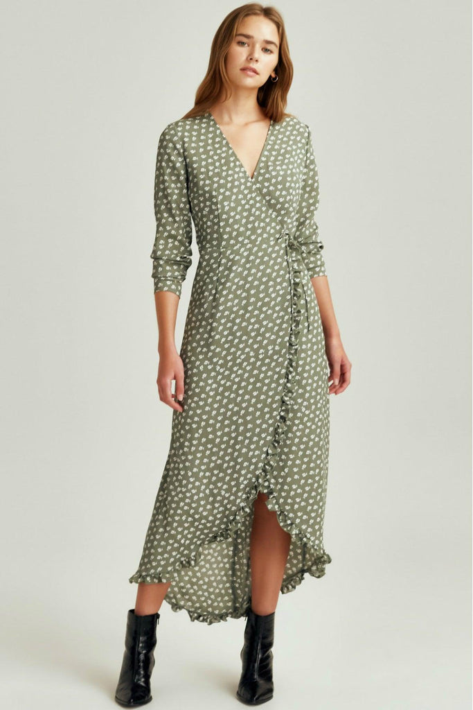 Kaleidoscope Wrap Dress - The Fifth Label