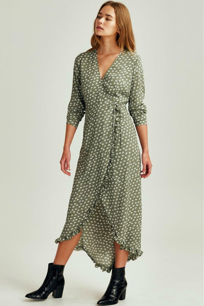 Kaleidoscope Wrap Dress - The Fifth Label